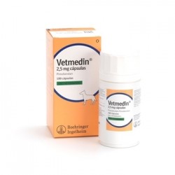 VETMEDIN 2,5 mg 100 cápsulas