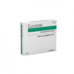 GLUCANTIME 5 ampollas 5 ml