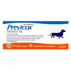 PREVICOX 57 mg 10...