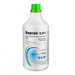 BAYCOX 2,5 % Solucion Oral...