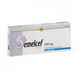 SEMELCEF 200 MG 10 COMPRIMIDOS